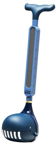 Qectial Elektronisches Musikinstrument, Tragbares Musik Synthesizer Spielzeug mit Berührungsempfindlichkeit für Erwachsene, BLAU