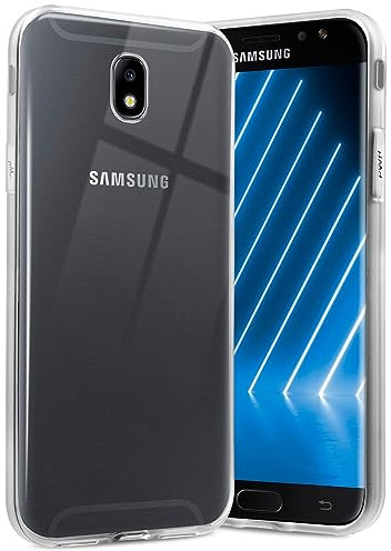 ONEFLOW Ultra Clear Case Kompatibel mit Samsung Galaxy J5 (2017) Hülle Transparent, Handyhülle aus Soft Silikon, Extrem Stoßfest und Flexibel, TPU Schutzhülle Durchsichtig - Klar