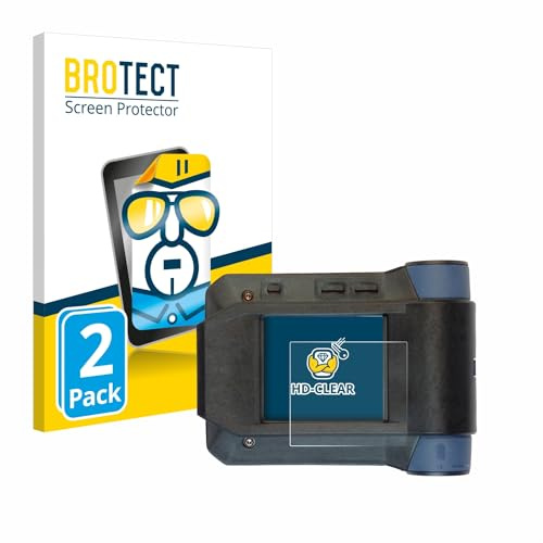 BROTECT (2 Stück Schutzfolie für Swissphone s.Quad X15/ X35/ C45/ C35 Displayschutz Folie Made in Germany, Ultra-Klar