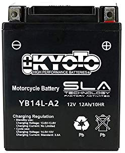 Batterie de Kyoto Yb14l-a2 SLA AGM