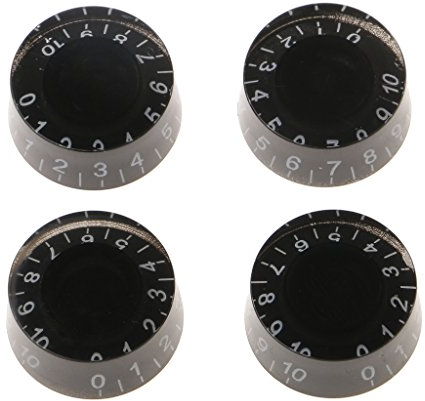4 stk. Potiknopf Lautstärkeregler Volumenknob Poti für Lp Gitarre