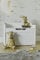 HomeZone Wooden Toybox Chest Toy Storage Baby Box White Kids Storage Units Square Strong Stable & Hardwearing Ottoman Storage Box for Children's Kids Bedrooms or Nurseries Boys Girls