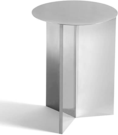 HAY - Slit Table High, Ø 35 x 47 cm, spiegelpoliert
