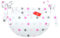 BABYLUX Babybetttasche Organizer BETTTASCHE Spielzeugtasche Tasche Babybett (93. Sterne Rosa)