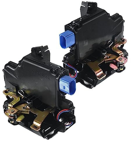 Frankberg 2x Cerradura de puerta Servomotor Delantero 8-Postes Compatible con Ibiza III 6L1 Limusina 2002-2009 Polo 9N Limusina 2001-2009 Sustituir# 3B1837015AQ