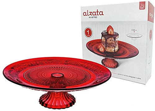 Alzata Rossa diametro 29 cm