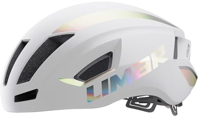 Limar Unisex – Erwachsene Air Speed Fahrradhelm, Iridescent White, L