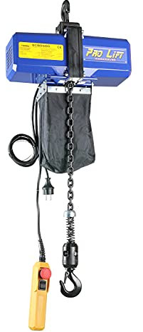 Pro-Lift-Werkzeuge Elektrokettenzug 500kg Kettenzug elektrisch 5,5m Hubhöhe 230V Seilwinde Elektrowinde