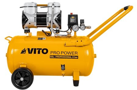 50LT 8 BAR 1.5HP SILENT OIL-FREE AIR COMPRESSOR