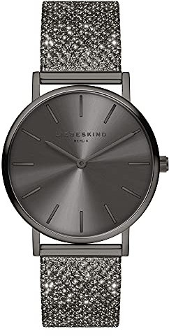 LIEBESKIND Damen Analog Quarz Uhr mit Edelstahl Armband LT-0302-MQ