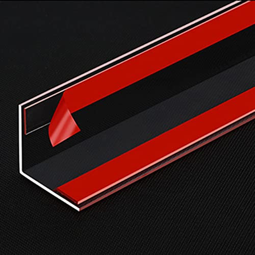 Winkelprofil Eckenschutz 4,3 5,5 Cm Flügel Klares Acryl Eckenschutz Für Türrahmen Fensterbretter Kochfeld, Wandverkleidung Eckpfostenkante Schutzstreifen, Mit Klebstoff ( Color : 4.3cm Wide , Size :