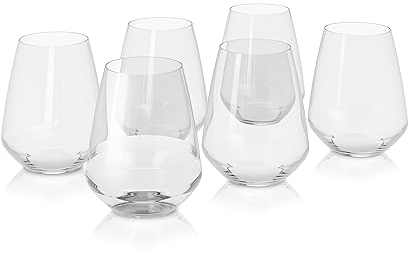 EVA-TRIO | Legio Nova Trinkglas 50 cl | Elegantes Trinkglas, das das Porzellan Legio Nova ergänzt | Legio div.
