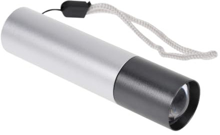 Gadpiparty Kleines Blitzlicht Handtaschenlampe Camping-taschenlampe Teleskop-taschenlampe Usb Lade Taschenlampe Led-taschenlampe Mini-taschenlampe Weiß Eingebaut Q5 Geschenk