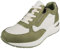 Ladies Wedge Trainers Womens Faux Leather Sneakers Lace Up Comfy Classic Pumps Shoes Sizes Green 3