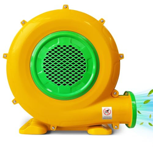 Huilynsen - 950W Bounce House Blower, Portable Powerful Air Blower for Inflatable Water Slide, Commercial Bubble House, Bouncy Castle, Inflatable Arch, Indoor and