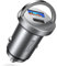 Lamicall 45W Cigarette Lighter USB C Car Charger - [USB C + USB A] 24V/12V Mini USB Socket, PD & QC 3.0 Fast Charging Adapter for iPhone 16/15/14, iPad, Samsung