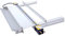 Spdazzleburst Plieuse de Plastique Acrylique, plieuse de PVC, épaisseur de Coupe de 1 mm à 6 mm, avec Support et ajusteur d'angle, pour Outil de Pliage de Plastique,125cm