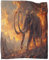 Flaming Mammoth Flanelldecken Fotodecke, individuelle Fleece-Überwurfdecke, Flauschige Decke, weich, flauschig, warm, gemütlich, Plüsch für Sofa, Bett, Couch, 200 x 230 cm