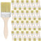 KOHAND 60 PCS 2 Inch Paint Brush, Wooden Handle Paint Brush Paint Brushes Decorating, 2 inch Chip Paint Brushes for Painting DIY Paint Home Furniture Wood Cabinet Wall