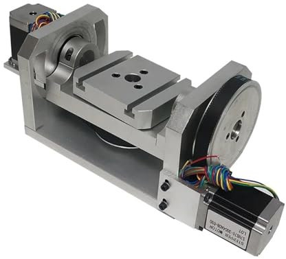AMEHRU CNC 4. Achse 5. Achse Drehachse mit Tisch for CNC-Fräser