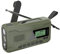 Eighosee Radio/FM con Bluetooth Radio de Emergencia BateríA Incorporada de 4500Mah Receptor de Radio con Manivela Solar PortáTil Radio para Exteriores
