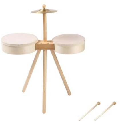 F Fityle Ensemble de Batterie pour Enfants, Jouet de Percussion éducatif, Cadeaux d'anniversaire pour l'éducation précoce pour Enfants, Instruments de, sans Pédale de Tambour