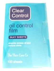Clear Control Oil Control Film, Silky Sheets, 100 Sheets