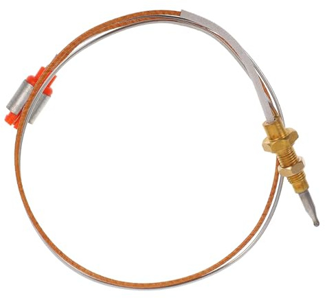 Homoyoyo Thermoelement Ersatzteil Ofenbrenner Einbauherd Gasbrenner Sensor Mit Flammenausfallschutz Keramikabdeckung Kompatibel Für Warmwasserbereiter Und Gasgrill