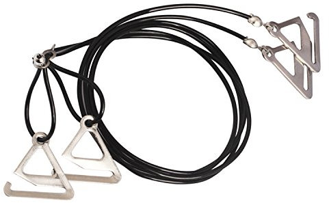 Boodtag Women’s Bra Straps Shoulder Metal Hooks Invisible Clear Removable Adjustable for Bra Tops Dress (18mm, Black)