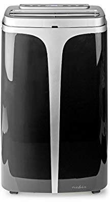 NEDIS Climatiseur mobile | 12000 BTU | 100 m³ | 3 vitesses | télécommande | minuterie d'arrêt | gris/noir