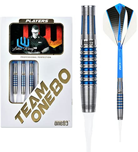 ONE80 Soft Dart Lukas Wenig LUU Signature 90% Tungsten Softtip Dart Softdart 20 g