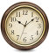 VINILITE Wanduhr Vintage Retro Wanduhren Geräuschlos Klassisch Dekor Wanduhr Ohne Tickgeräusche für Küche, Wohnzimmer, Schlafzimmer, Büro