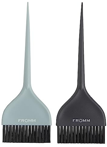 Fromm Color Studio 2-7/8 Firm Color Brush 2-Pack for Hair Stylist with Blunt Tips for All Over Color, Highlights, and Root Touch Ups for for Thick, Curly, and Coarse Hair