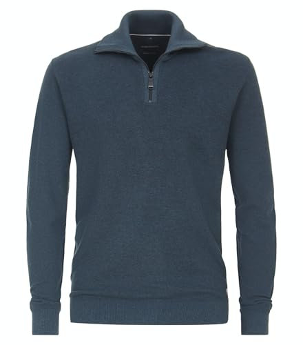 Casa Moda - Herren Troyer (413705900), Größe:4XL, Farbe:Aqua bis Petrol (192)