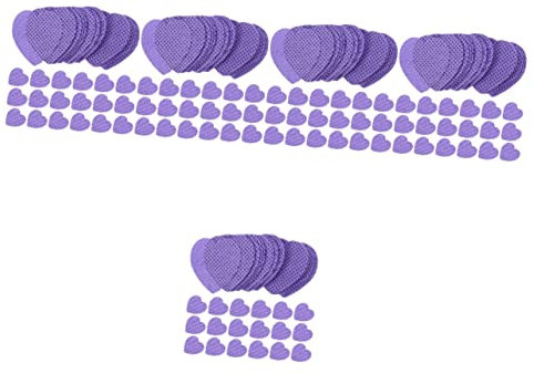 FRCOLOR 1000sheets Nail Cleanser for Gel Polish Nail Lint Purple Travel Polish Remover Pads Easy to Use