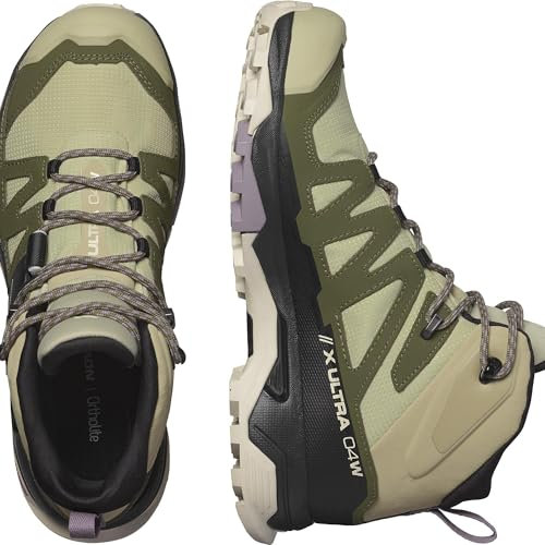 Salomon X Ultra 4 Mid GTX 474550, Women Trekking Shoes, Green, 40 2/3 EU
