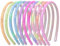 Glitzer Stirnband für Mädchen Frauen,10Pcs Pailletten Haarband Mädchen Dünn Stirnband für Damen Regenbogen Haarband Glitzer Alice Bands Pink Haarschmuck