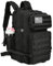 Lovelinks21 Taktischer Assault-Rucksack, 45 l, 3-Tage-Rucksack mit MOLLE-Wasserdichter Rucksack für taktische Rucksäcke (Schwarz-2), schwarz 2, Large, Rucksack