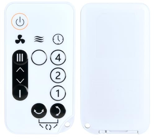 Replacement Remote Control for Woozoo 5-Speed Oscillating SC15T Globe Fan