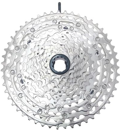 Zenlux DEORE M6100 SLX CS-M7100 XT M8100 12-Gang-Kettenrad kompatibel mit Shimano 10-51T Zahnrädern Mountainbike Freilauf Fahrrad Micro Spline Kassette (CS-M6100)