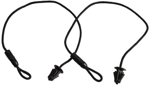 VINCTV Auto Halteband Hutablage Kompatibel Mit Skoda Für Fabia 2014 2015 2016 2017 2018 2019 2020 2021. Automatischer Hinterer Hutablagengurt, Hutablage-Saiten, Teile, Schwarz, 6V6863634