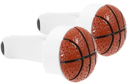 ULTECHNOVO 2 Stück Auto Luftausströmer Clips Basketball Design Aromadiffusor für Fahrzeugbelüftung Kompatibel mit Meisten Auto Luftventilen Langlebig und Installieren