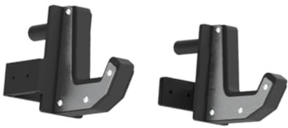 KiBcsLic 2X J Haken für Power Cage Home Gym Zubehör Fitnessgeräte Befestigung