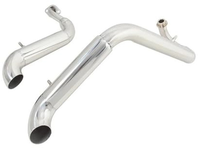 DINGZEN Endschalldämpfer Motorrad Auspuff Schalldämpfer Volle Auspuffrohr Abnehmbare Schalldämpfer Für Virago 125 250 XV125 XV250 XV 125 250