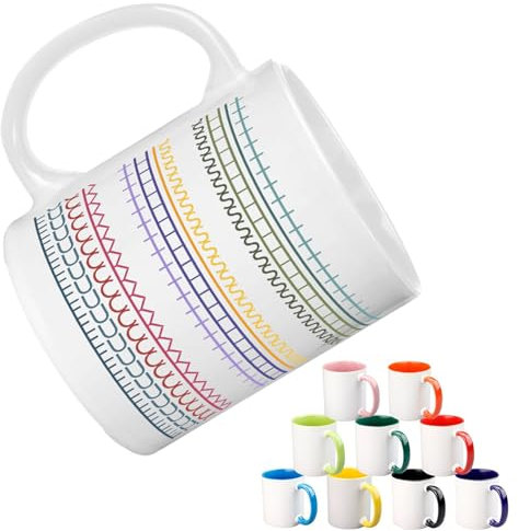 Funny Coffee Mug with Hidden Message - Novelty Ceramic Cup, Humorous Gift for Coffee Lovers, Work Besties, Coworkers & Friends - Unique Office Gift for Women & Men (White-1)