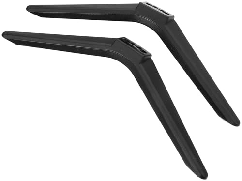 VICASKY No-drill Tv Stand Base Replacement for Televisions Stable Pedestal Legs for Living Bedroom Easy Installation Tabletop Support with Enhanced Stability and Sleek Design