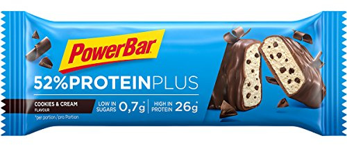 Powerbar - Protein Plus Bar 52% 1 x 50g Riegel Cookies & Cream (24er Pack)