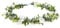 Merroyal Green Flower Crown Eucalyptus Crown Leaf Floral Crown Boho Wedding (White and Green)