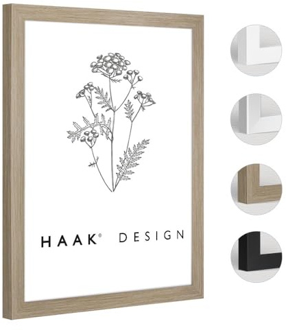 Haak Bilderrahmen modern stabil Bira Eiche Natur 100 X 150 cm