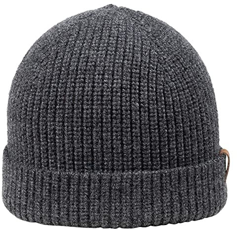GIESSWEIN Cap Grimming - Merino Beanie mit Umschlagrand, Damen & Herren Umschlag Mütze aus Merinowolle, Unisex Strickmütze, Dockermütze